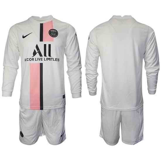 Men Paris Saint Germain Long Sleeve Soccer Jerseys 533
